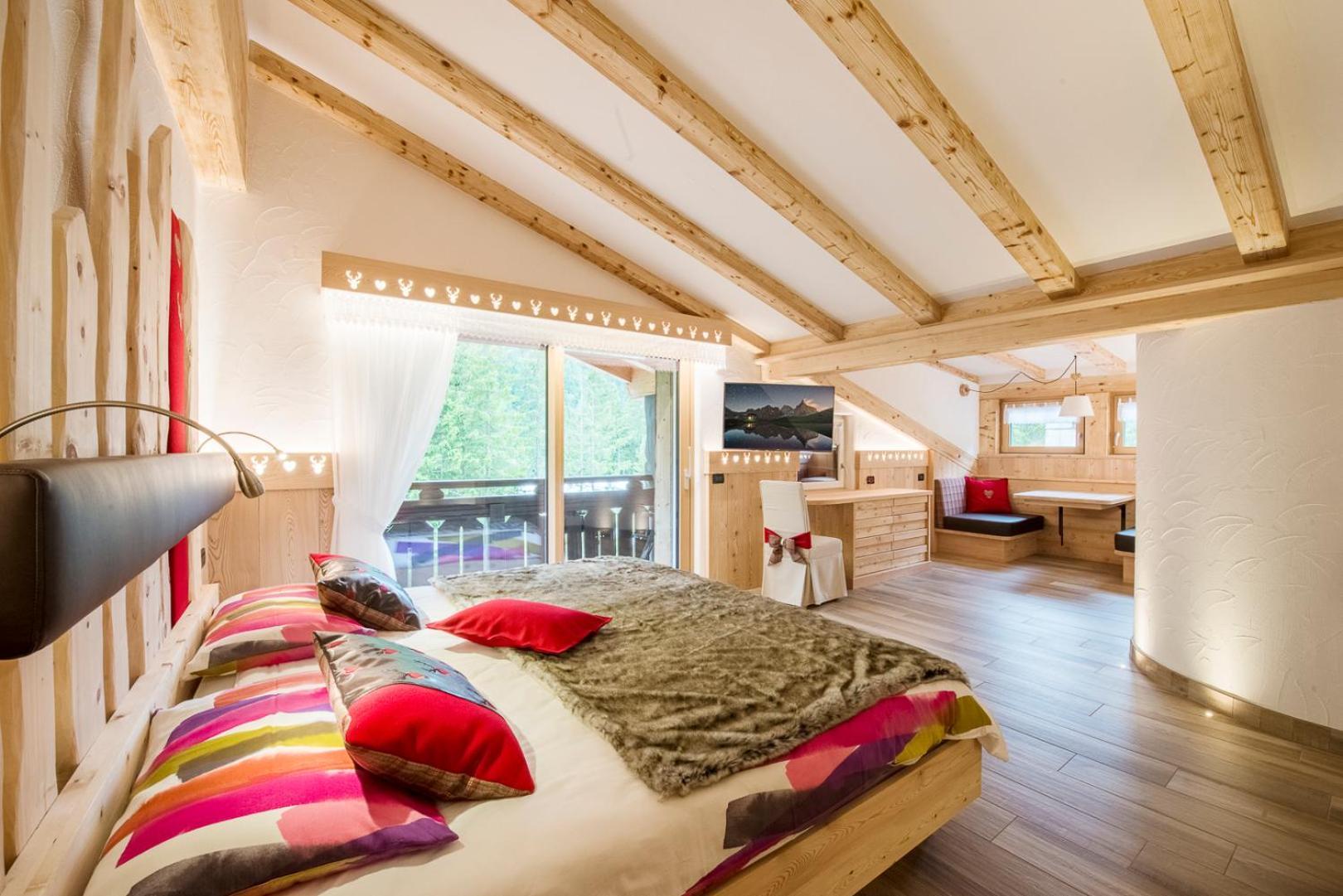 Chalet Pineta Relax Location Canazei Eksteriør billede