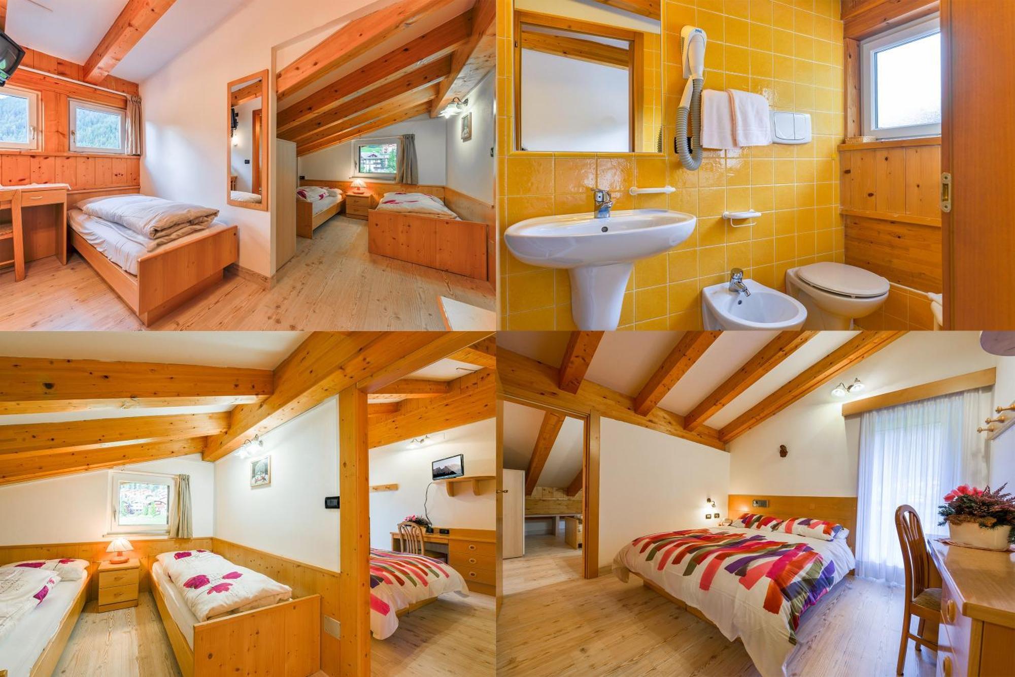 Chalet Pineta Relax Location Canazei Eksteriør billede